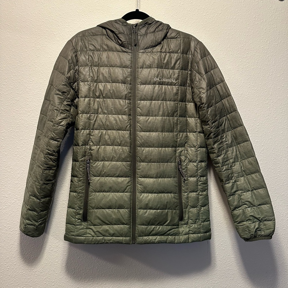 Columbia Men's Green Puffer Jacket
